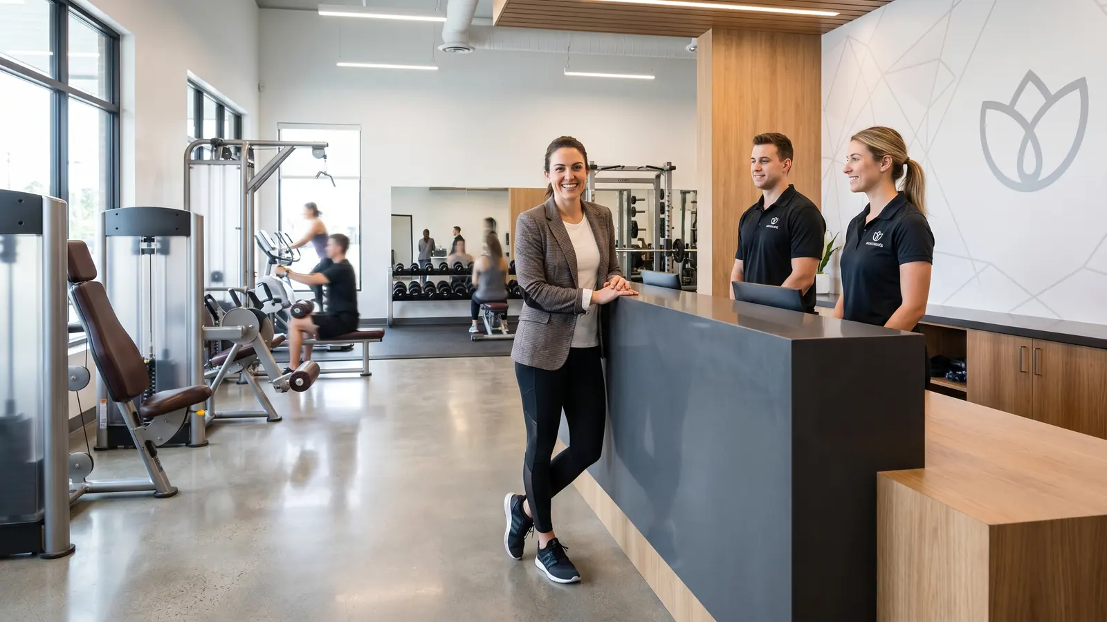 Fitness and wellness franchise leadership team