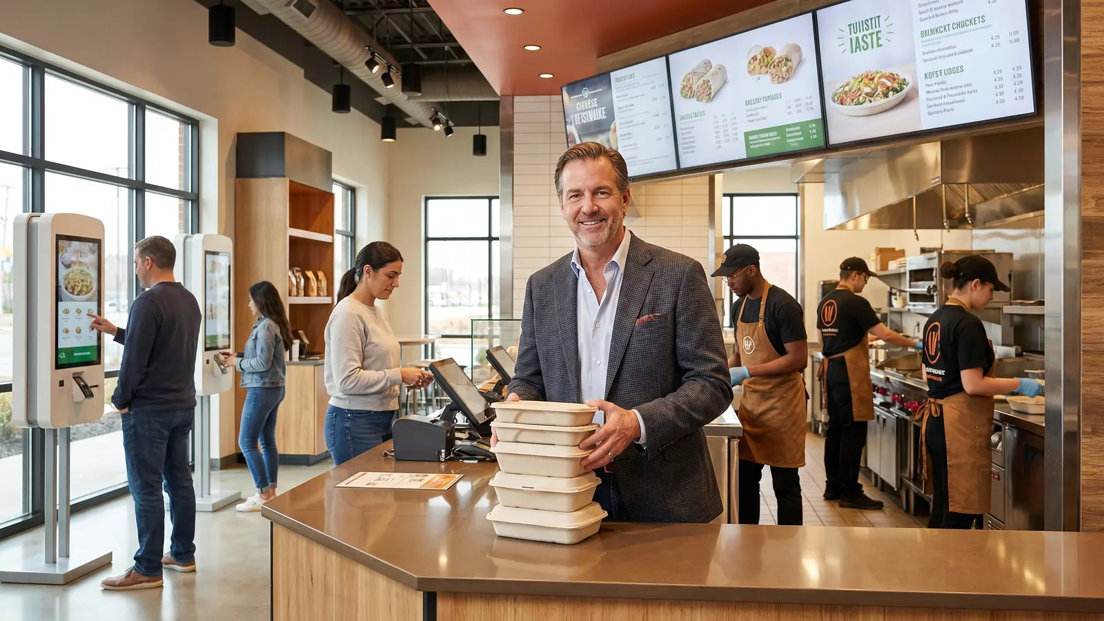 Food and beverage franchise location